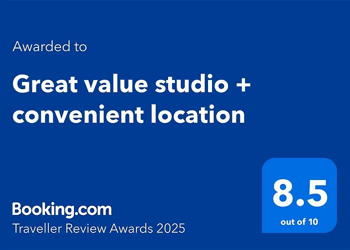 Great Value Studio + Convenient Location